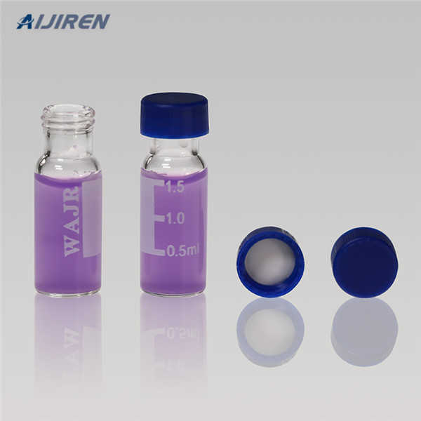 laboratory snap top HPLC glass vials